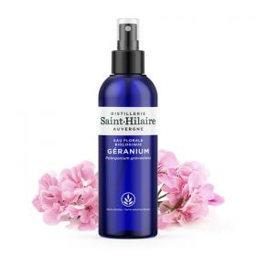 Hydrolat Aromatique BIO (Eau Florale) de Géranium - 200ml - De Saint Hilaire