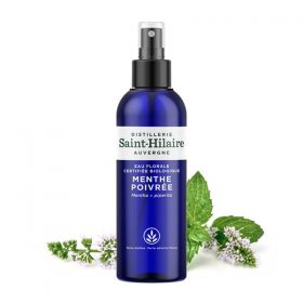 Hydrolat Aromatique BIO (Eau Florale) de Menthe poivrée - 200ml - De Saint Hilaire