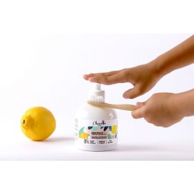 Dentifricio biologico, Clementina e Pompelmo - Adulti e bambini a partire da 7 anni - Dispenser da 300ml - Chouette Paris