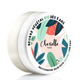 Beurre végétal Bio, Ultra nourrissant - Adultes & Enfants dès 3 ans - 67,5gr - Chouette Paris