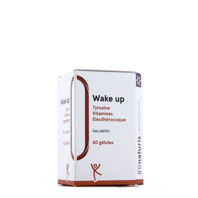 Wake up, Démarrez la journée avec entrain ! - 60 gélules - BIOnaturis
