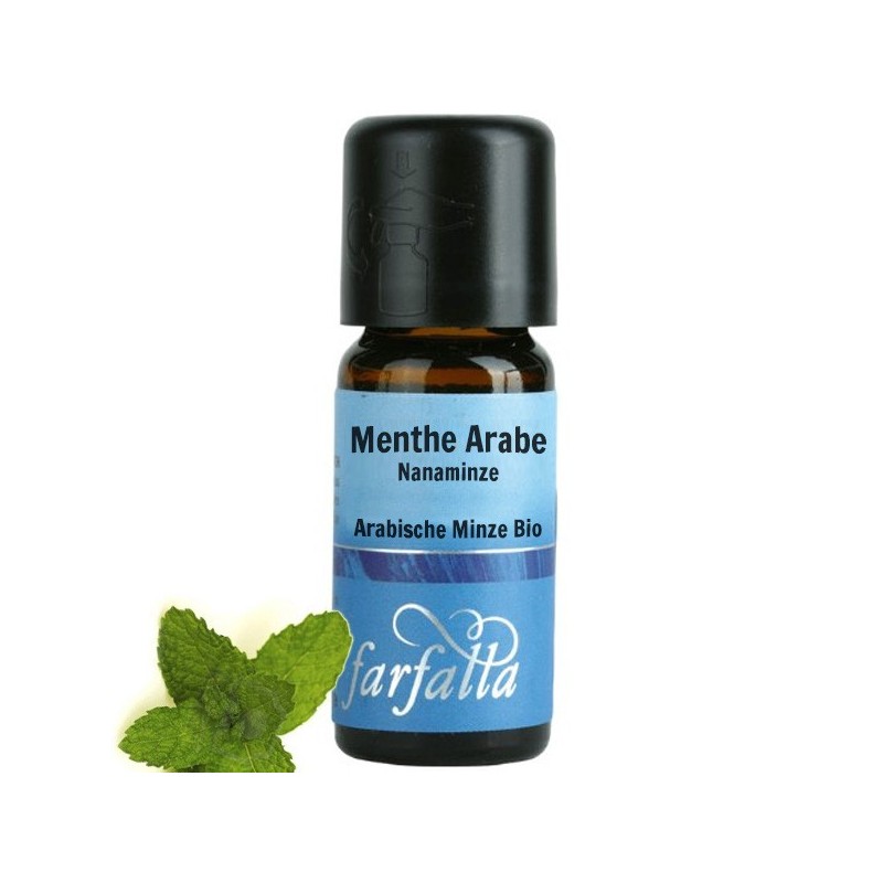 Huile essentielle (Ethérée) - Menthe Arabe (Nana) - 100% naturelle et pure -  5 ml - Farfalla