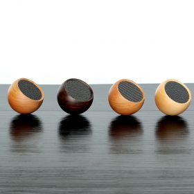 Tumbler Bluetooth-Lautsprecher + Selfie-Trigger Ökodesign aus Kirschbaumholz - Gingko Design