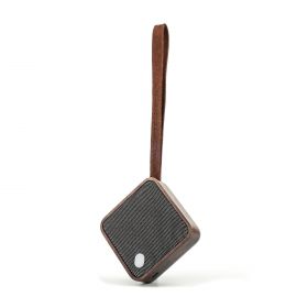 Haut-parleur de poche MI Square Bluetooth écoconçu en bois de Cerisier - Gingko Design