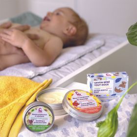 Balsamo organico lenitivo e protettivo per il sederino del bambino - 100% naturale - 1 pz - Lamazuna