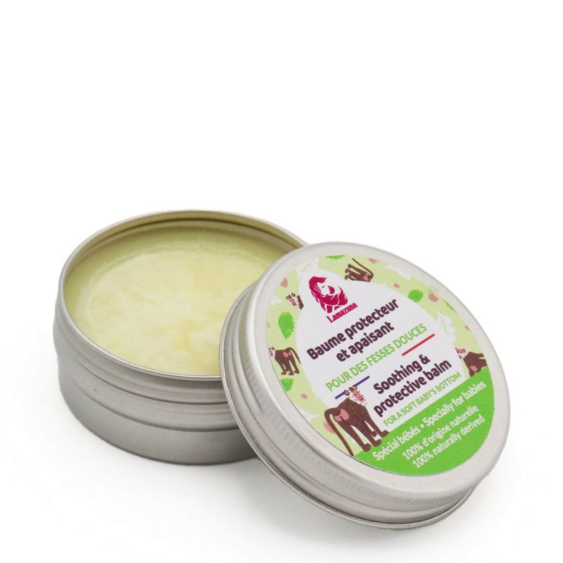 Beruhigender & schützender BIO-Balsam für den Baby-Po - 100% natürlich - 45g - Lamazuna