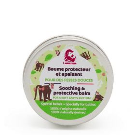 Baume apaisant & protecteur BIO pour les fesses de bébé - 100% naturel - 45g - Lamazuna