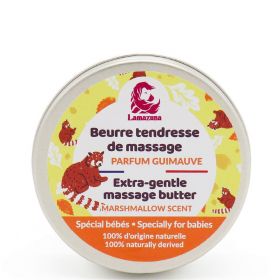 BIO Massagebutter, extra weich für Babys, 100% natürlich - 108g - Lamazuna