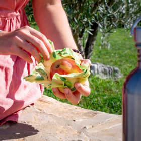 Lot de film alimentaire réutilisable à la cire végétal, Wrap Very Vegan -  3pces - Lamazuna