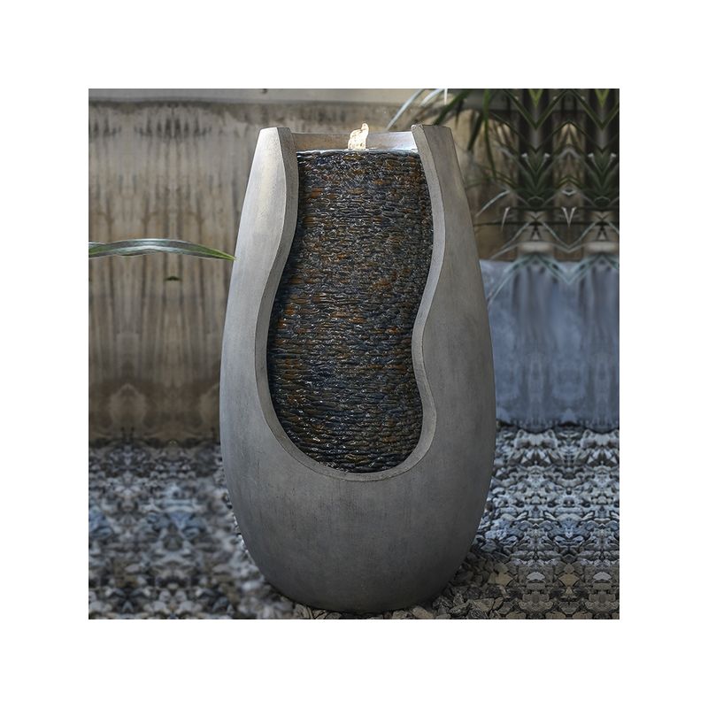 Fontaine à eau - "Moderne Molly" (avec éclairage LED)  - Zen'Light