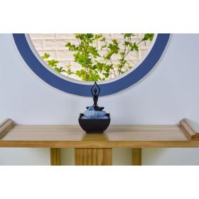 Fontana per interni - "Yoga 2" (con illuminazione a LED) - Zen'Light