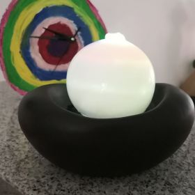 Fontaine à eau - "Beye" (avec éclairage LED) - Zen'Light