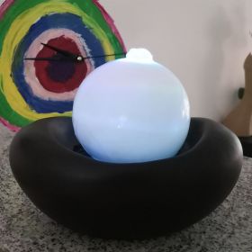 Fontaine à eau - "Beye" (avec éclairage LED) - Zen'Light