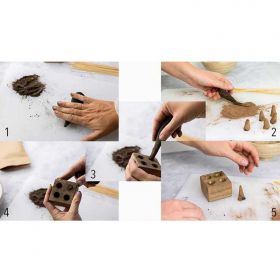 Coffret "Mon Atelier Encens DIY" pour créer vos propres encens, 100% naturels - Aromandise