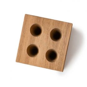 Moule en bois pour cônes d'encens à faire soi-même (DIY) - Pour 4 cônes - Aromandise