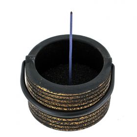 Räuchergefäß Brazero aus Gusseisen, für Harze, Weihrauch & aromatische Pflanzen - Aromandise