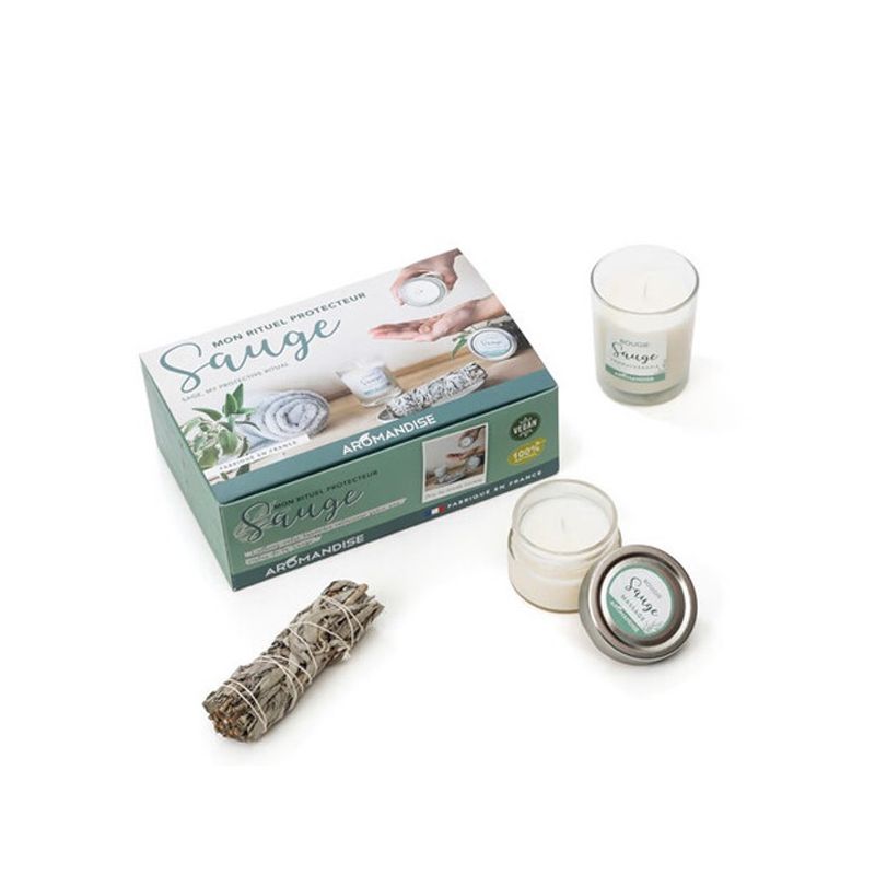 Coffret à la Sauge "Mon rituel protecteur" - 3 produits - Aromandise