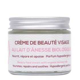Crème visage Bio au lait d'ânesse des Açores - 50ml - Oléanat