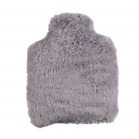 Bouillotte à base de blé et lavande, à chauffer au micro-ondes - Grise - Pelucho (L'artisan du Bien-être)