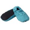 Chaussons chauffants à base de blé et lavande, à chauffer au micro-ondes - Céleste - Pelucho (L'artisan du Bien-être)