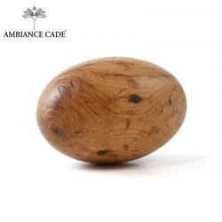 Galet en bois de Cade sauvage, Cadalithe - env. 10g - Ambiance Cade