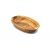 Bol ovale artisanal en bois d'olivier - 9 cm - Olivenholz Erleben