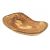 Bol rustique artisanal en bois d'olivier - 14-16 cm - Olivenholz Erleben