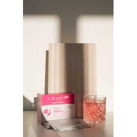 Collagen Vital Beauté, Fermeté, Elasticité, Hydratation et réduction des rides - 15 Sachets, 128g - Vita