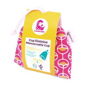 Menstruationstasse, 100% aus medizinischem Silikon, 100% französisch - Größe 1 - Lamazuna