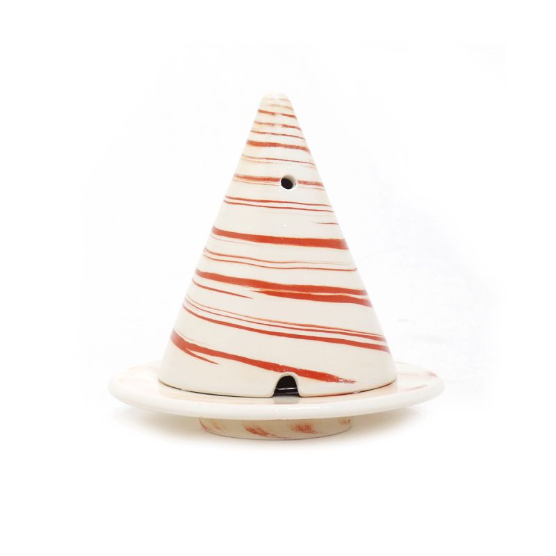 Merlin-Lampe zum Verbrennen von Kade-Holz, Bi-Material - Ambiance Cade