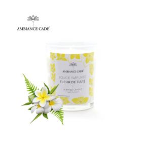 Cade Öl-Kerze, Duft Tiaré-Blüte - 400g, ca. 45h - Ambiance Cade