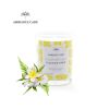 Bougie végétale à l'huile de cade, parfum Fleur de Tiaré - 400g, env. 45h - Ambiance Cade