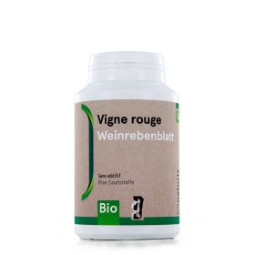Vite rossa biologica, gambe pesanti e circolazione - 180 capsule (270mg) - BIOnaturis