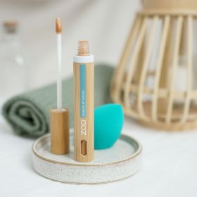 Anticernes correcteurs fluide - 100% Naturel, Bio & Vegan - N° 793, Medium abricot - Zao