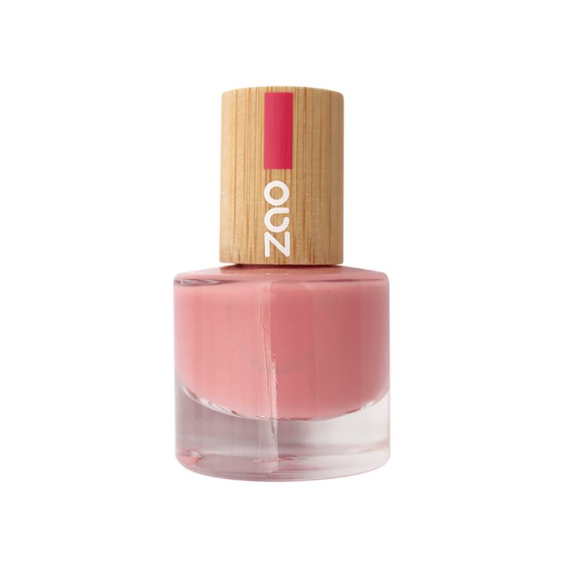Vernis à ongles - N° 677, La vie en rose - 8ml - Zao