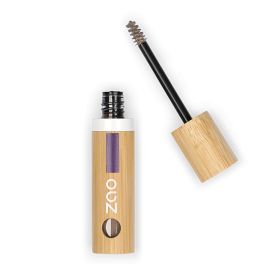 Mascara per sopracciglia, colore e volume - 100% naturale, biologico e vegano - N° 052, Biondo scuro - Zao