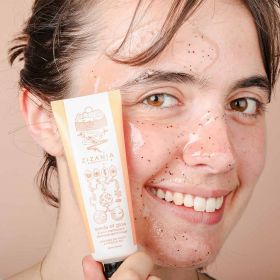 Seeds of Glow, 3-in-1 Bio Reinigung-Maske-Peeling - Schweiz & Bio - 50ml - Zizania