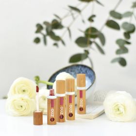 Encre à lèvres, Fini mat & longue tenue - 100% Naturel, Bio & Vegan - N° 44x, MOD - Zao