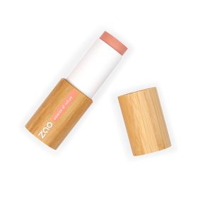 Blush stick (Rouge-Stick) - 100% natürlich, Bio & Vegan - N°843, Irisierende Koralle - Zao