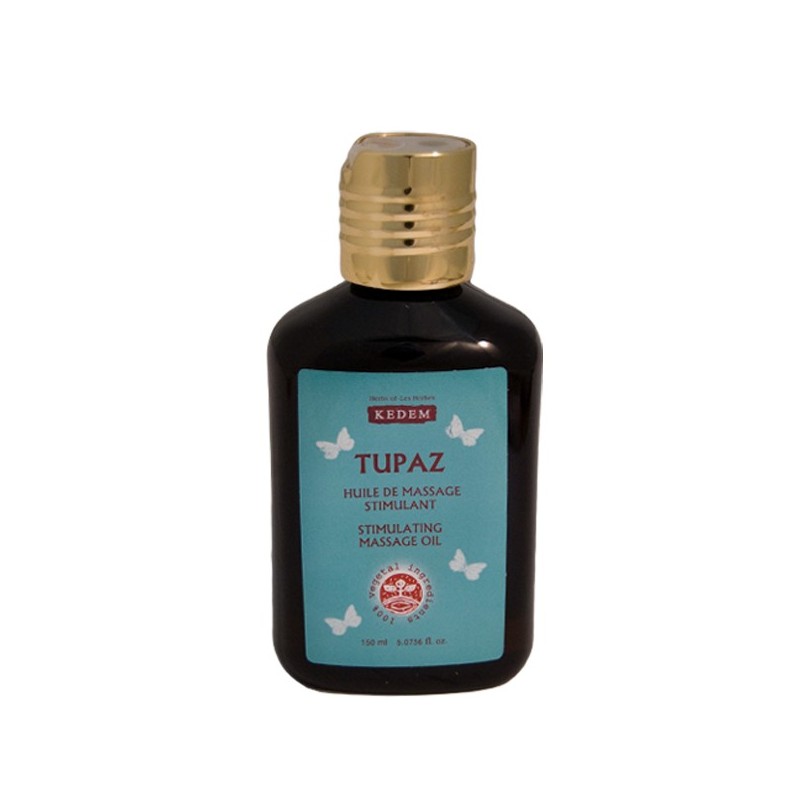 Tupaz - Huile de masssage stimulante - 150ml - Kedem