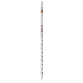 Pipettes graduées en verre borosilicaté (forme haute) avec graduation au ml - 1 pce de 10ml