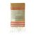 Fouta en coton biologique, Collection SUD, India Gold - 100x200cm - Karawan