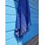Fouta en coton biologique, Collection Garden, Blueberry - 90x160cm - Karawan