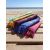 Fouta in cotone biologico, collezione Garden, Blueberry - 90x160cm - Karawan