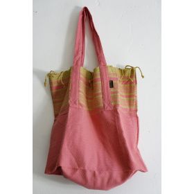 Fouta aus biologischer Baumwolle, SUD Kollektion, Terra Cotta - 100x200cm - Karawan