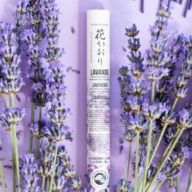 Kurze Rollen japanischer Weihrauch, Lavendel - 35x 30 min. - Les encens du monde
