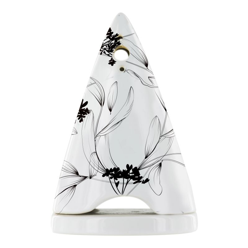 Diffuseur  de poudre de bois en porcelaine LUTIN "Saule" - Les encens du monde (Aromandise)