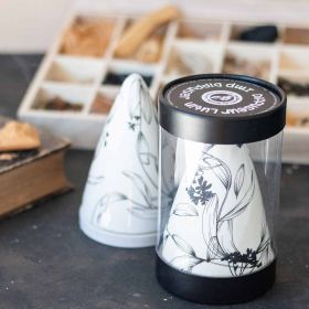 Diffusor aus Holzpulver in Porzellan LUTIN "Willow" - Les encens du monde (Aromandise)