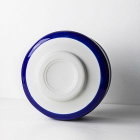 Bol de cérémonie Chawan bleu, en argile et céramique - 0,5L - Aromandise