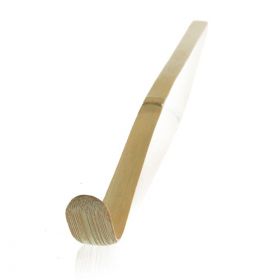 Matcha-Löffel (Chashaku) aus goldfarbenem Bambus - Aromandise